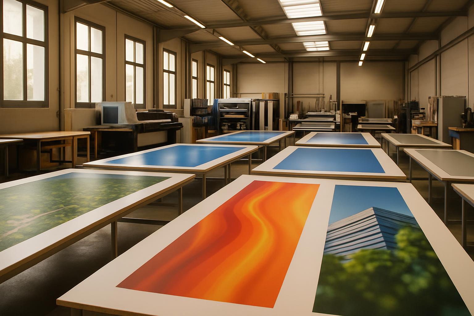 Impression grand format pour franchises et réseaux d'enseignes : garder le contrôle visuel de A à Z