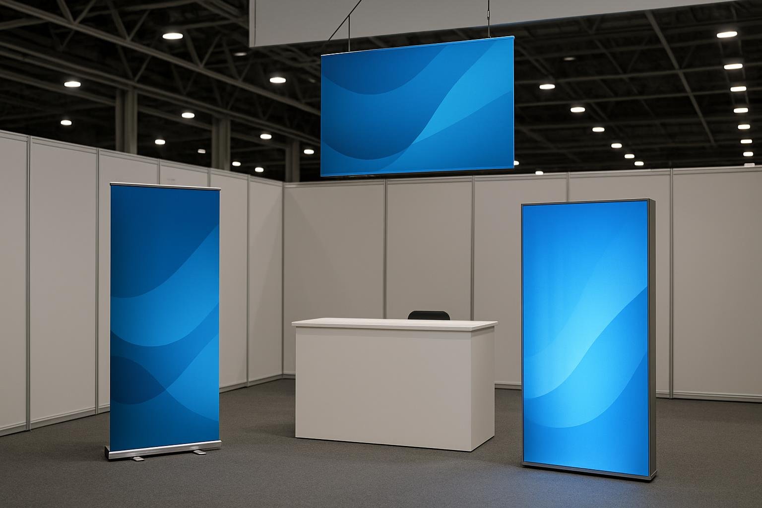 Roll-up, kakémono, totem : quel support choisir pour votre stand ou salon professionnel ?