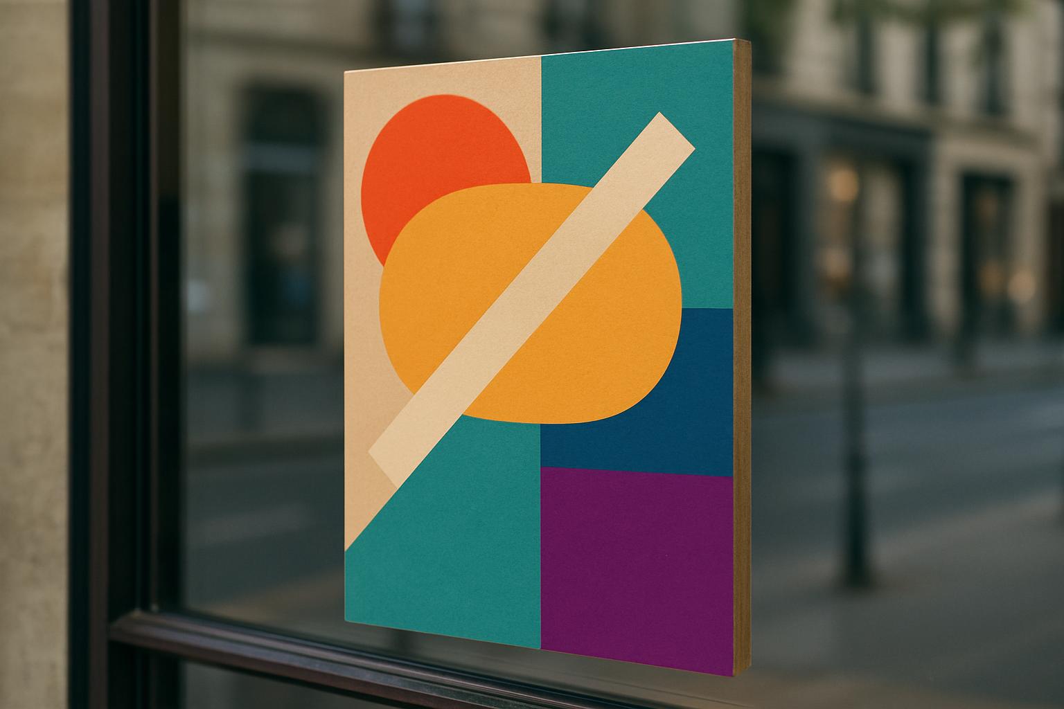 Étiquette prix grand format