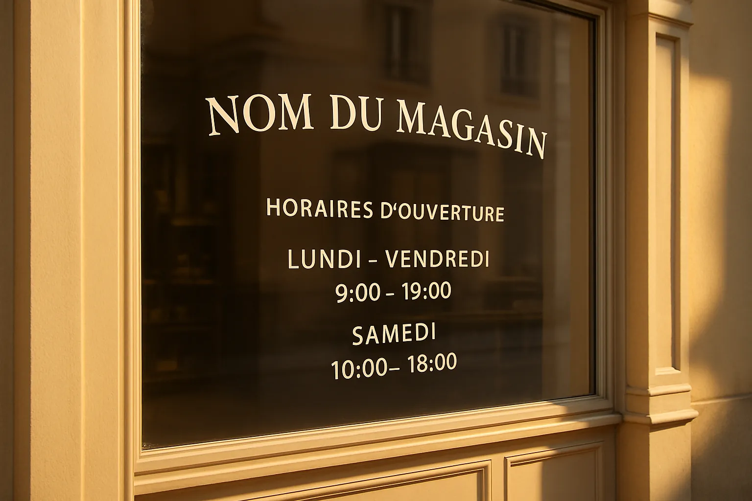 Lettrage vitrine à Montpellier