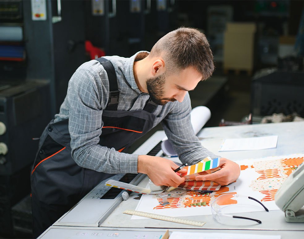 une imprimerie tunisienne a dimension humaine